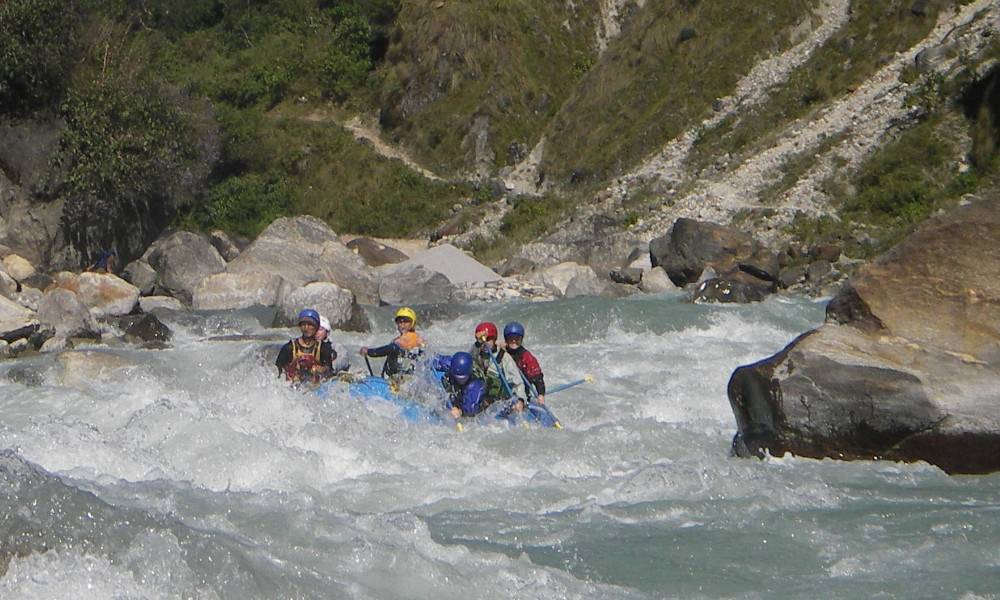 Nepal offers incredible whitewater rafting and an ideal learning environment