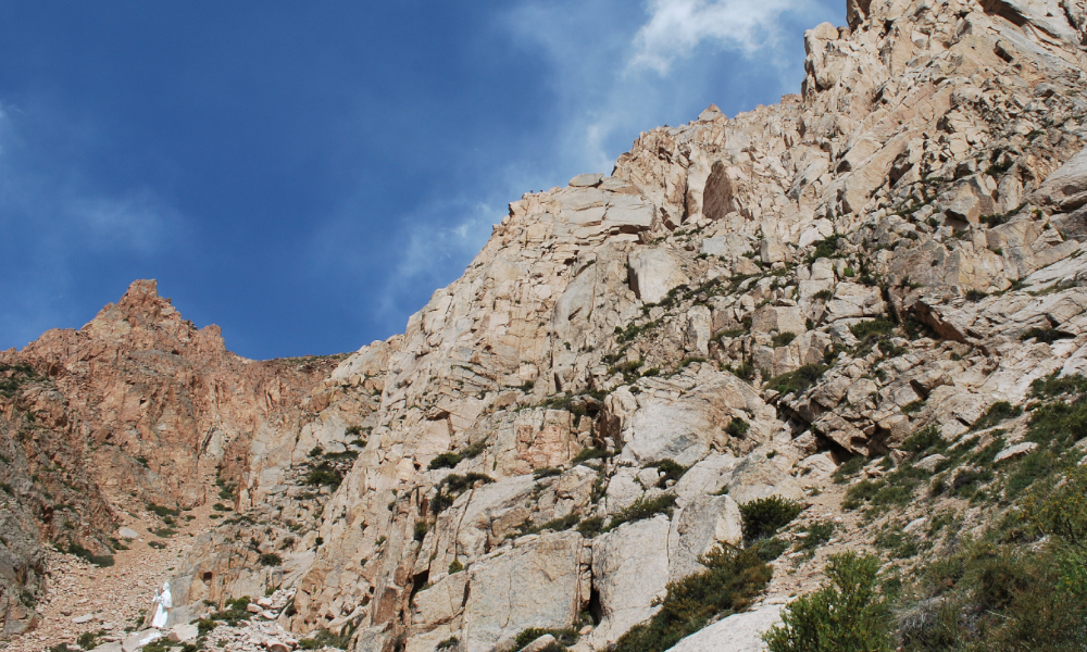 Nearly endless climbing objectives from alpine multi-pitch to sport routes abound in Arenales
