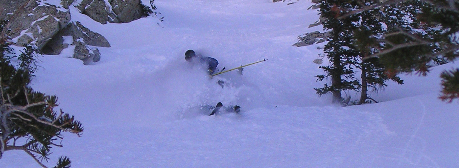 Powder skiing that Utah is famous for