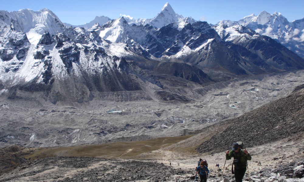 Our Nepal program is a mix of trekking, climbing, and expedition logistics. 