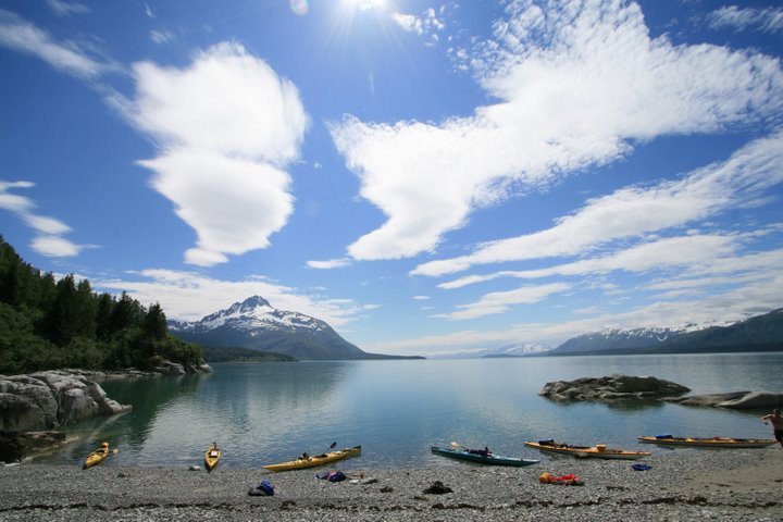 Placid waters on a 3-day kayaking trip 